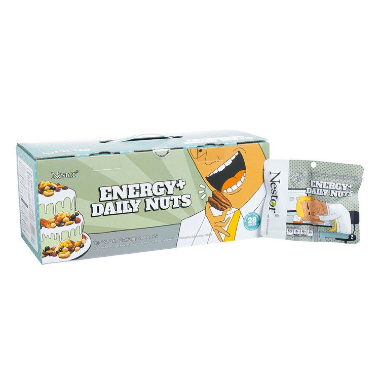 NESTOR - ENERGY DAILY NUTS (INDIVIDUAL 28 PACKS)  - CASE OFFER - 700G