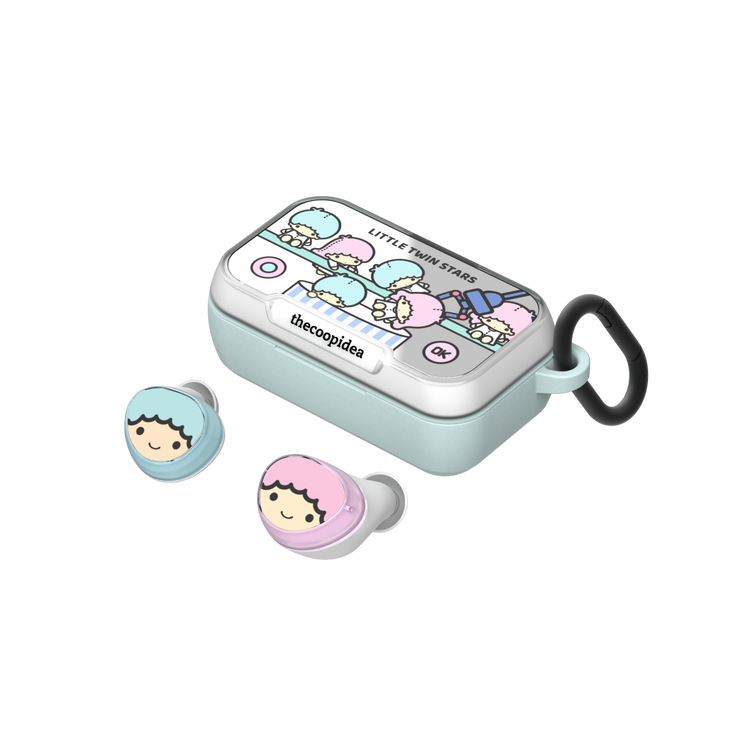thecoopidea - Sanrio x BEANS DON True Wireless Earbuds - Little Twin Stars - PC