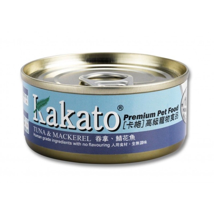 KAKATO - KAKATO - Cat Dog Canned Tuna & Mackerel 170g - PC