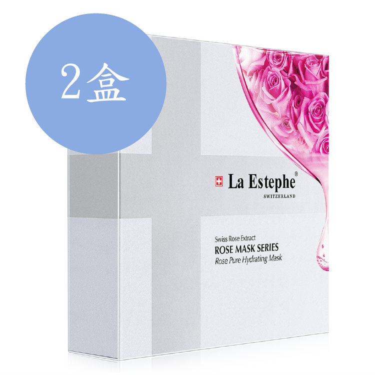 瑞斯美 - 瑞斯美玫瑰精粹水感保濕面膜 (25g*6片) x2盒 - PC