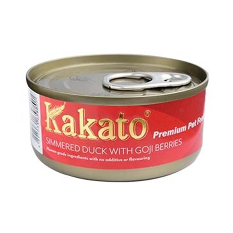 Kakato | KAKATO - KAKATO 貓狗罐- 金蕨系列杞子燉鴨70g | 士多Ztore