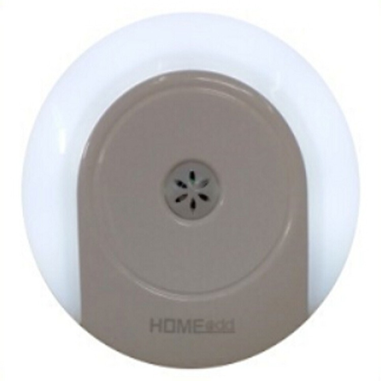 HOME@dd - LED Night Light (Smart Light Sensor With Manual Switch)-Cool White (White) - PC