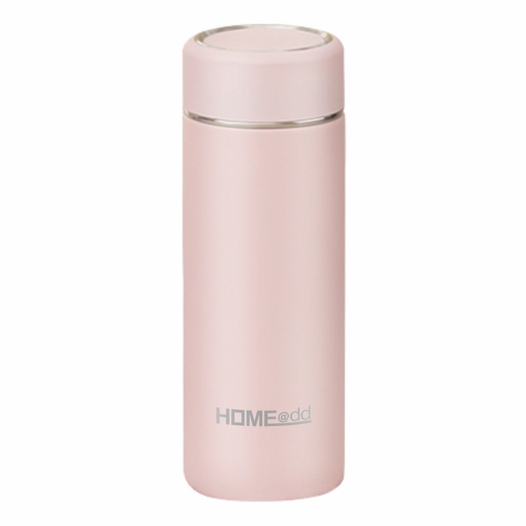 HOME@dd - Japanese Style 316 Stainless Steel Vacuum Flask (300ml)-Pink - PC