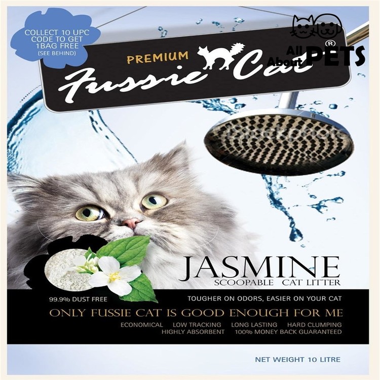 FUSSIE CAT Jasmine Scoopable Cat Litter 10L 士多 Ztore