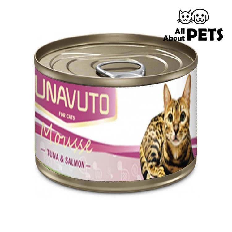 Nunavuto - 濃湯系列【吞拿魚三文魚塊】主食貓罐頭 75克 - PC