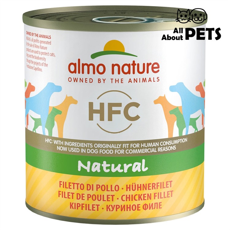 Almo Nature | HFC Natural Dog Canned - Chicken Fillet 280g (Code 5521 ...