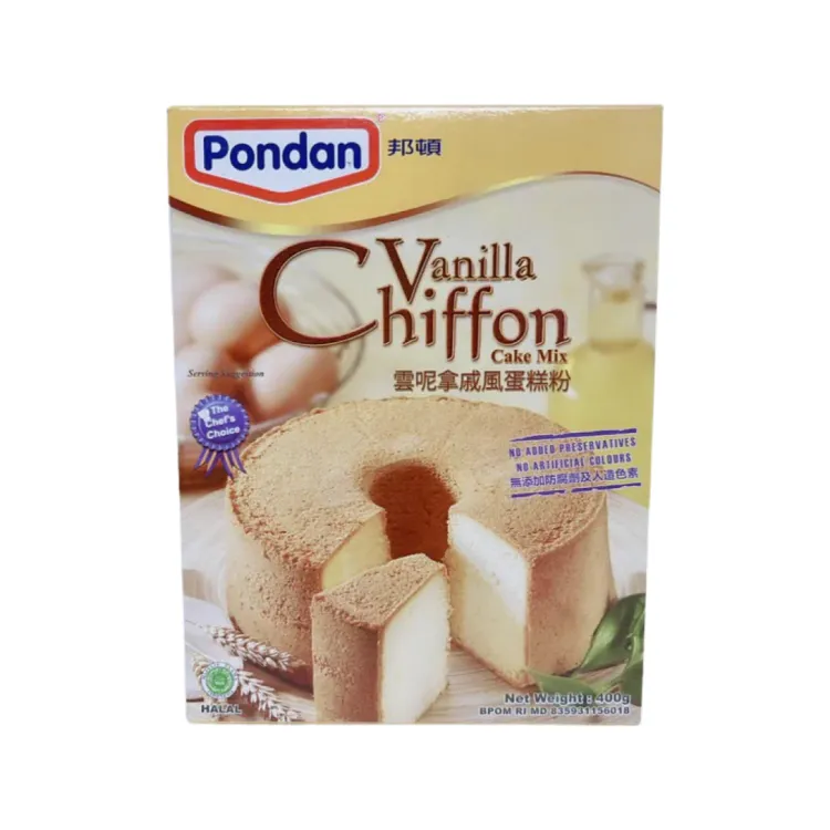 PONDAN | Pondon-Vanilla Chiffon Cake Mix (400g) | 士多 Ztore