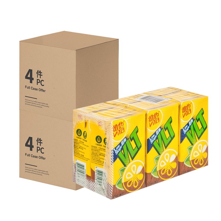 VITA 維他 - 低糖檸檬茶-2箱 - 250MLX6X4X2