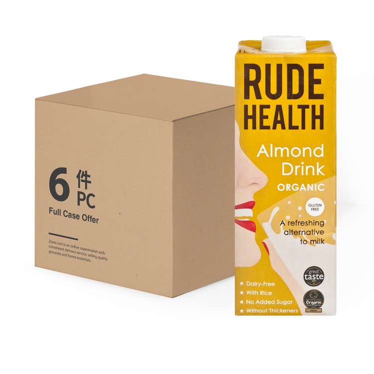 RUDE HEALTH (PARALLEL IMPORT) - ORGANIC ALMOND DRINK - 1LX6