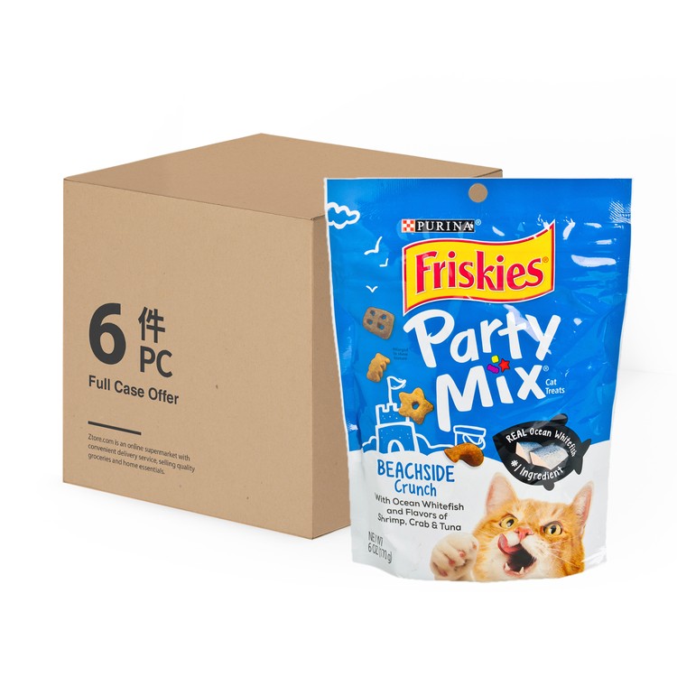 FRISKIES - PARTYMIX BEACHSIDE - CASE - 170GX6