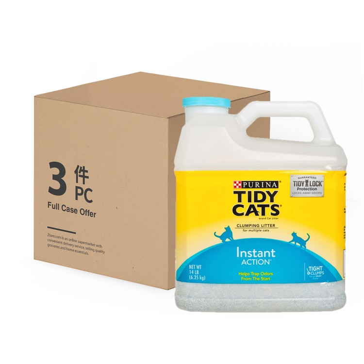 TIDY CAT - 加倍香味可結貓砂 - 原箱 - 14LBX3