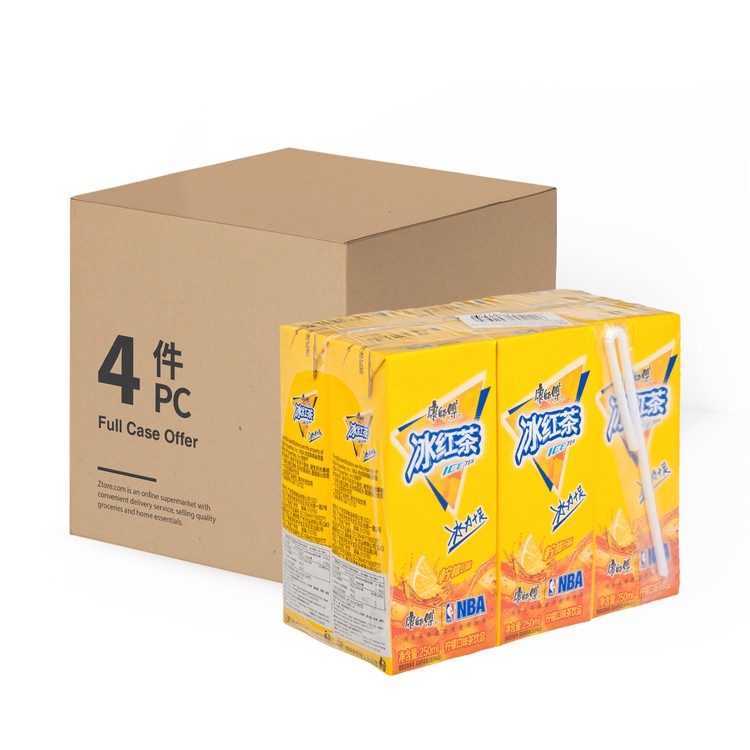 MR KON - ICE TEA(TETRA) -CASE - 250MLX6X4