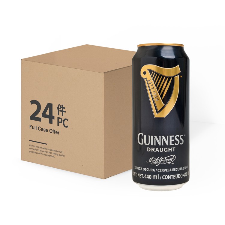 GUINNESS - DRAUGHT CAN-CASE - 440MLX24