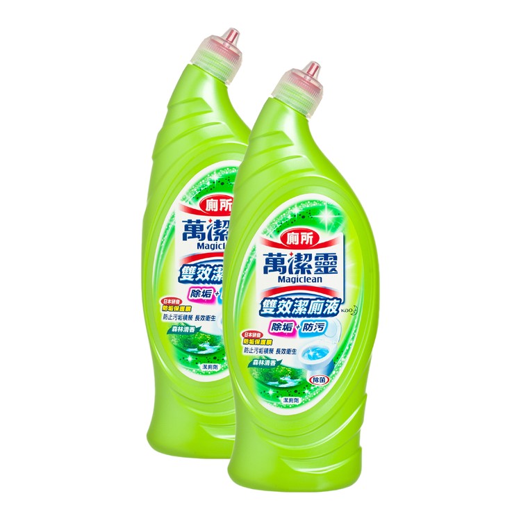 KAO MAGICLEAN - TOILET CLEANER SET-FOREST TWIN PACK - 650MLX2