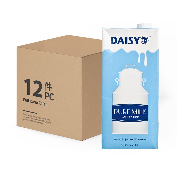 DAISY 大公司 - 純牛奶 - 原箱 - 1LX12