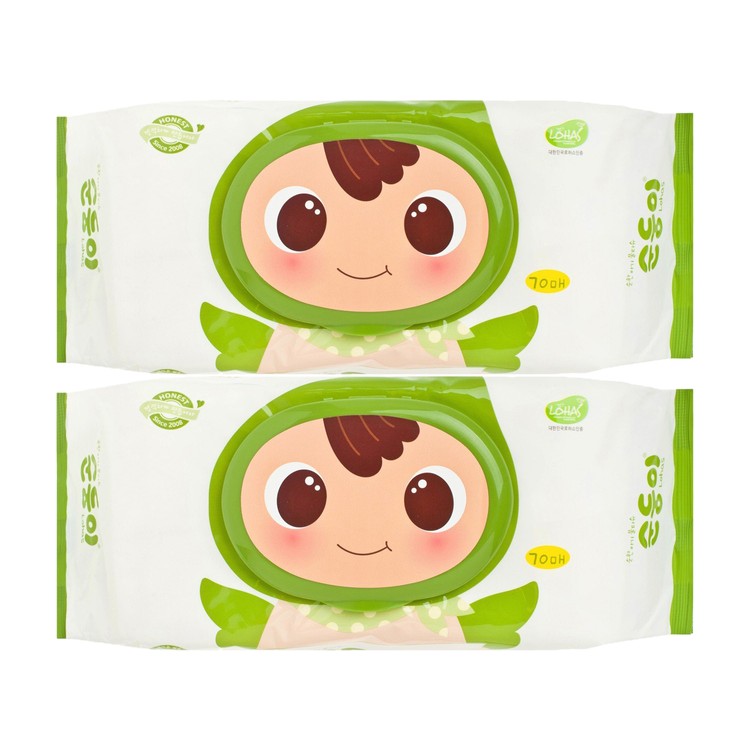 SOONDOONGI - LOHAS BABY WET TISSUE - 70'SX2