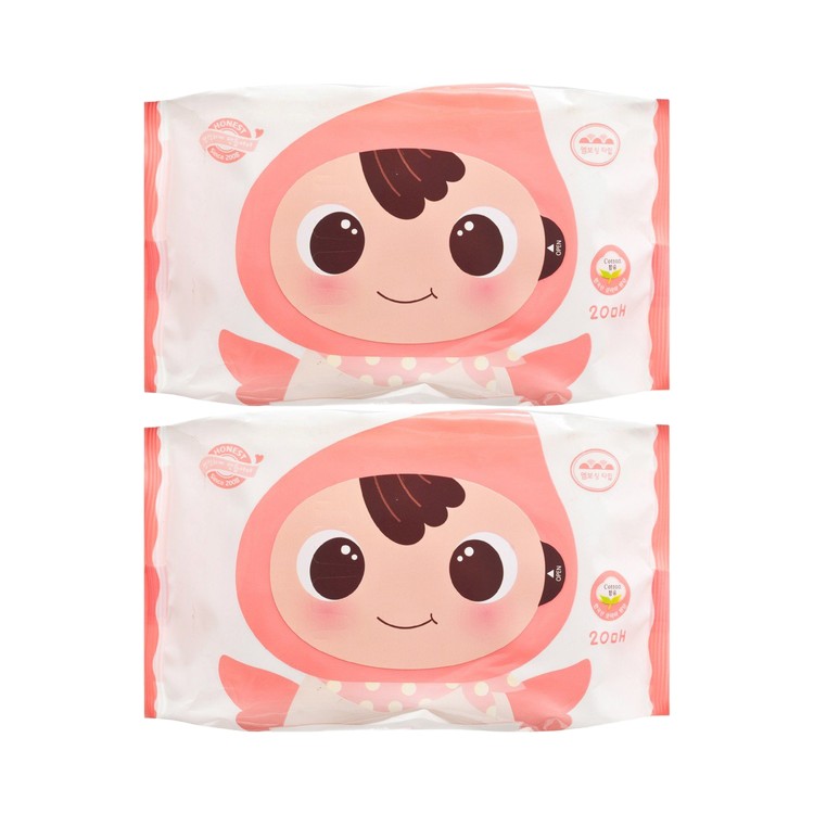 SOONDOONGI - FRAGRANCE FREE BABY WET TISSUE - 20'SX2