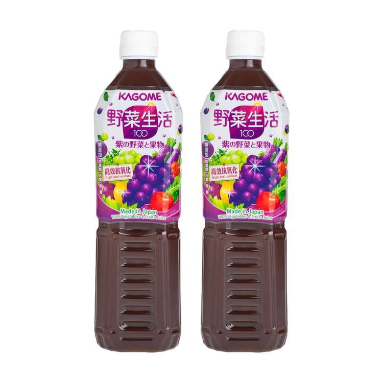 KAGOME - GRAPE MIXED JUICE - 720MLX2