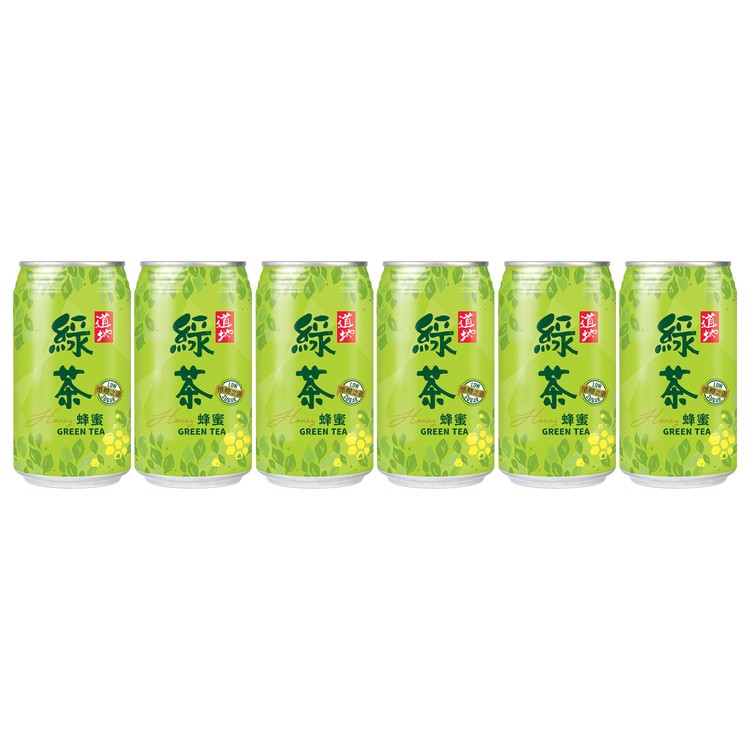 TAO TI - HONEY GREEN TEA(CAN) - 340MLX6