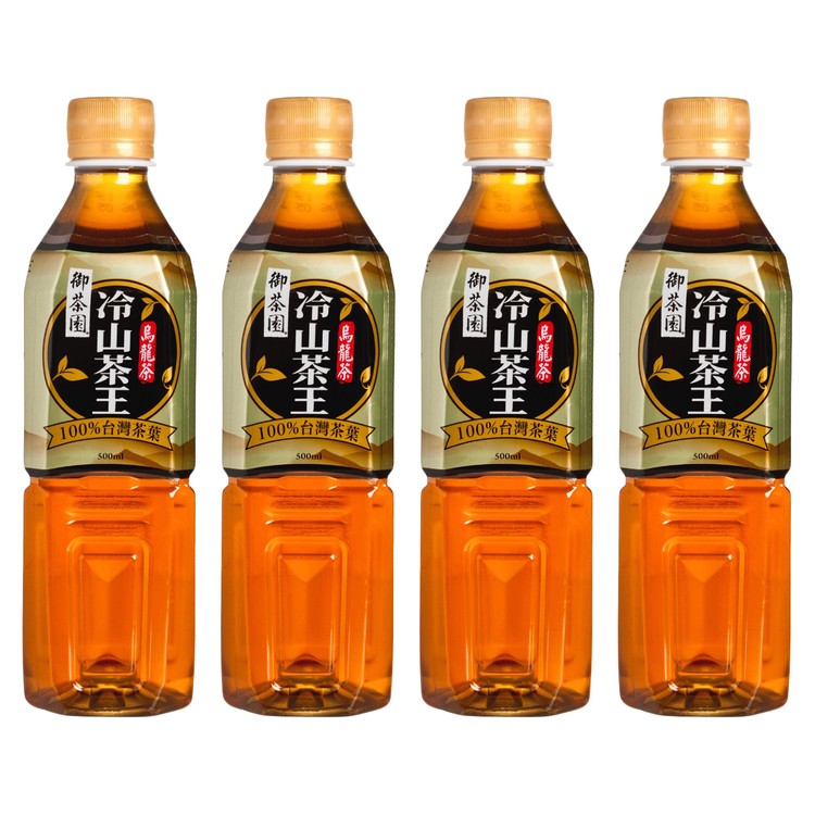 御茶園 - 冷山茶王-烏龍茶 - 500MLX4