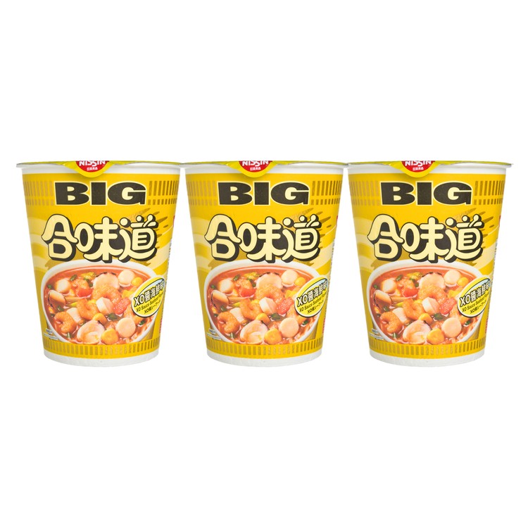 NISSIN - BIG CUP NOODLE-XO SAUCE - 105GX3