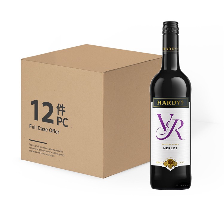 HARDYS - VR MERLOT-CASE OFFER - 750MLX12