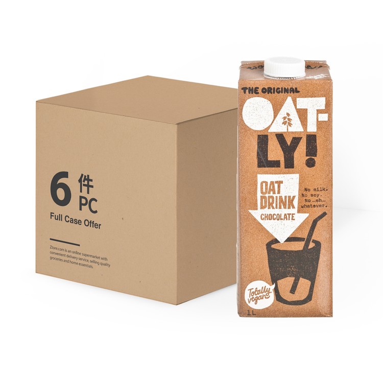 OATLY - OAT DRINK-CHOCOLATE-FULL CASE - 1LX6