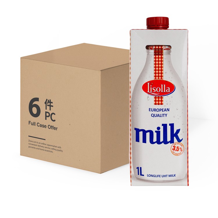 LISOLLA - 波蘭印薩3.5純牛奶 - 原箱 - 1LX6