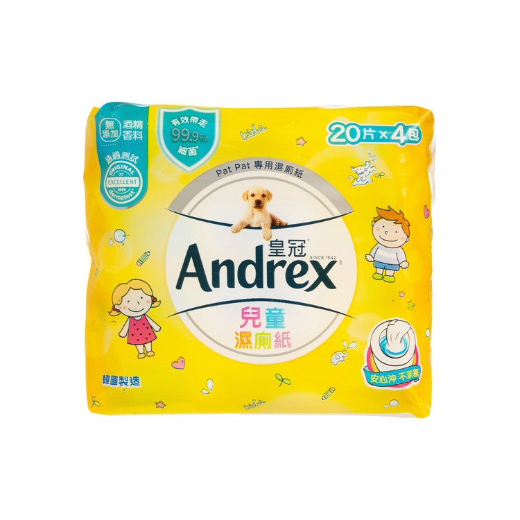 ANDREX - KIDS MOIST TISSUE - 20'SX4X3