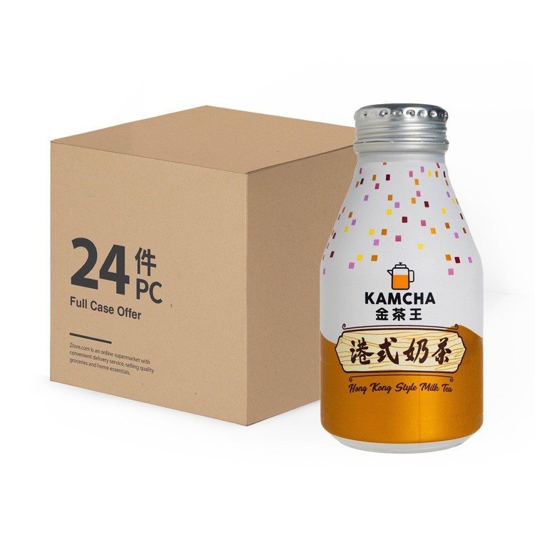 金茶王 - 港式奶茶-原箱 - 280MLX24