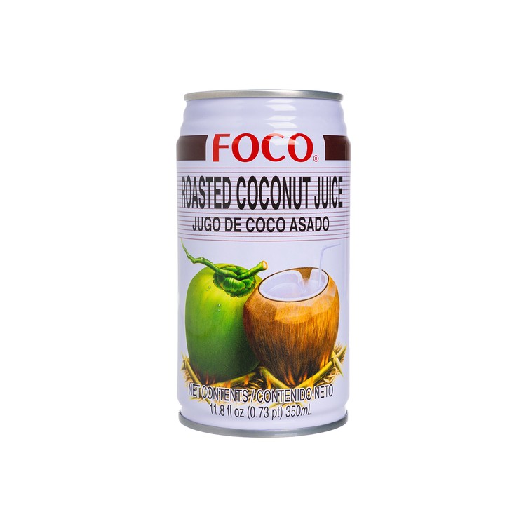 FOCO - ROASTED COCONUT  JUICE - 350MLX3