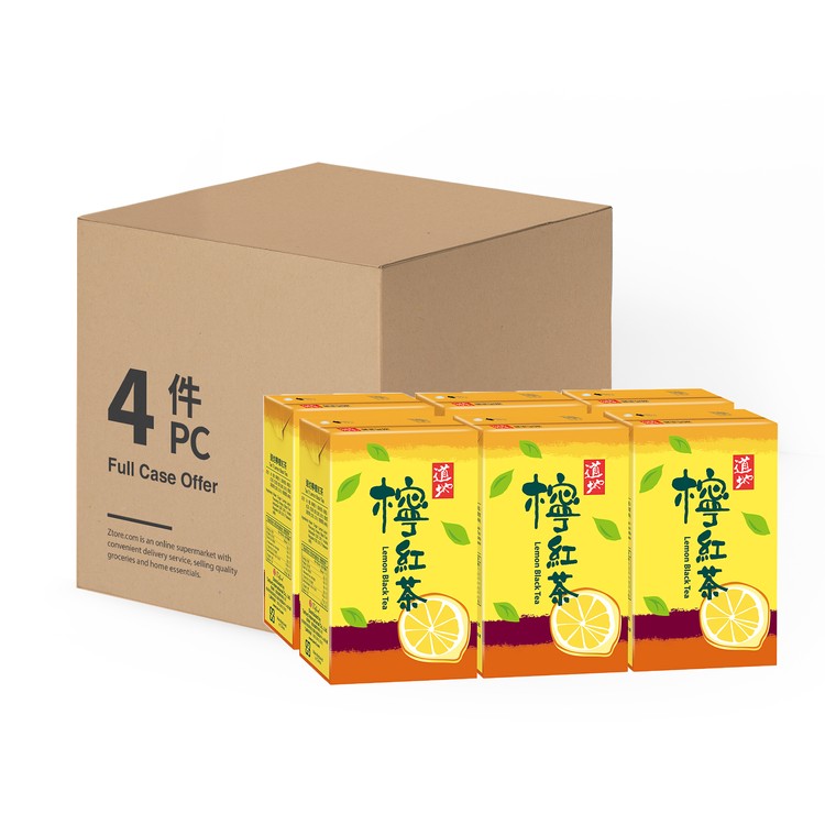 道地 - 檸檬紅茶-原箱 - 250MLX6X4