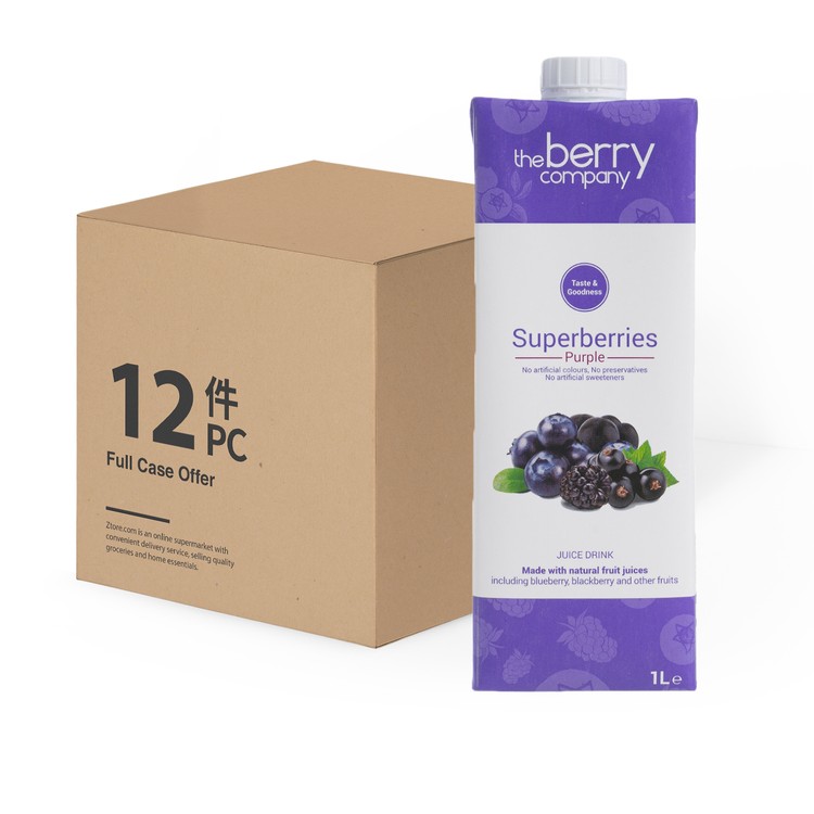 THE BERRY CO.(平行進口) - 紫雜莓汁-原箱 - 1LX12