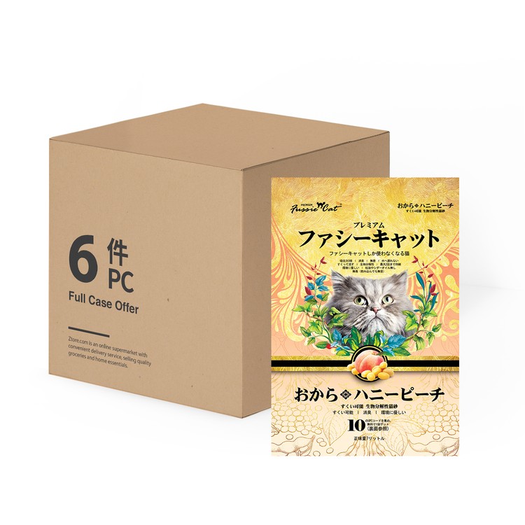 FUSSIE CAT PEACH CAT TOFU LITTER 士多 Ztore