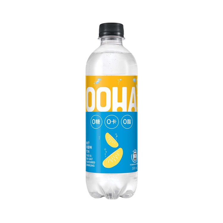 OOHA - 柚子海鹽味汽水 - 500MLX3