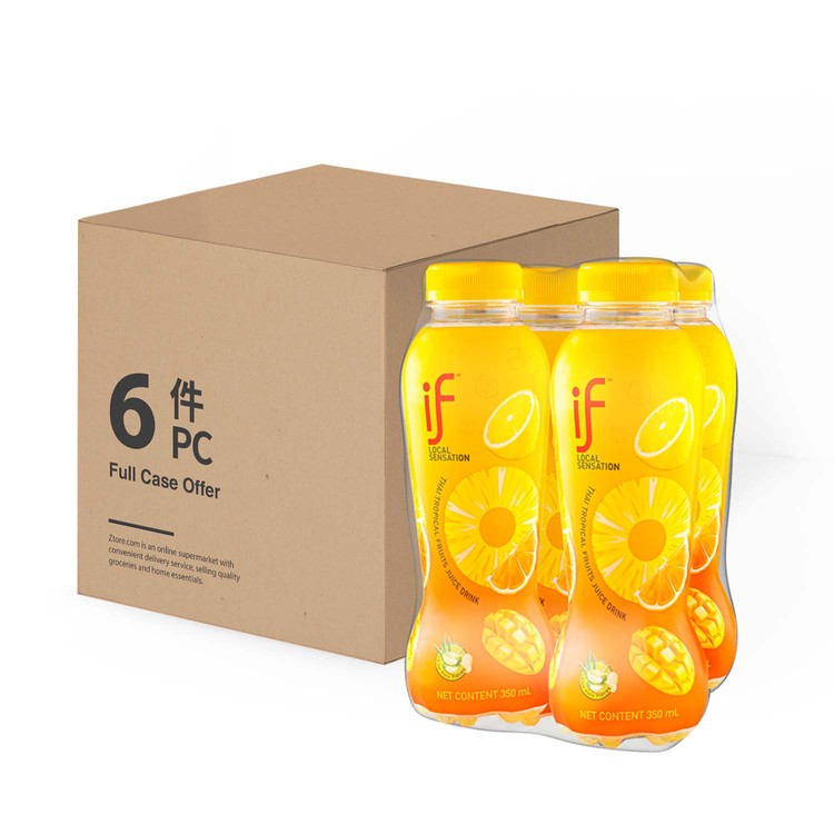 iF - 泰國熱帶水果汁蘆薈粒飲品-原箱 - 350MLX4X6