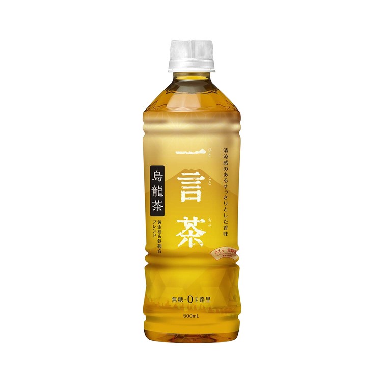 Hitokoto Tea - OOLONG TEA - 500MLX4