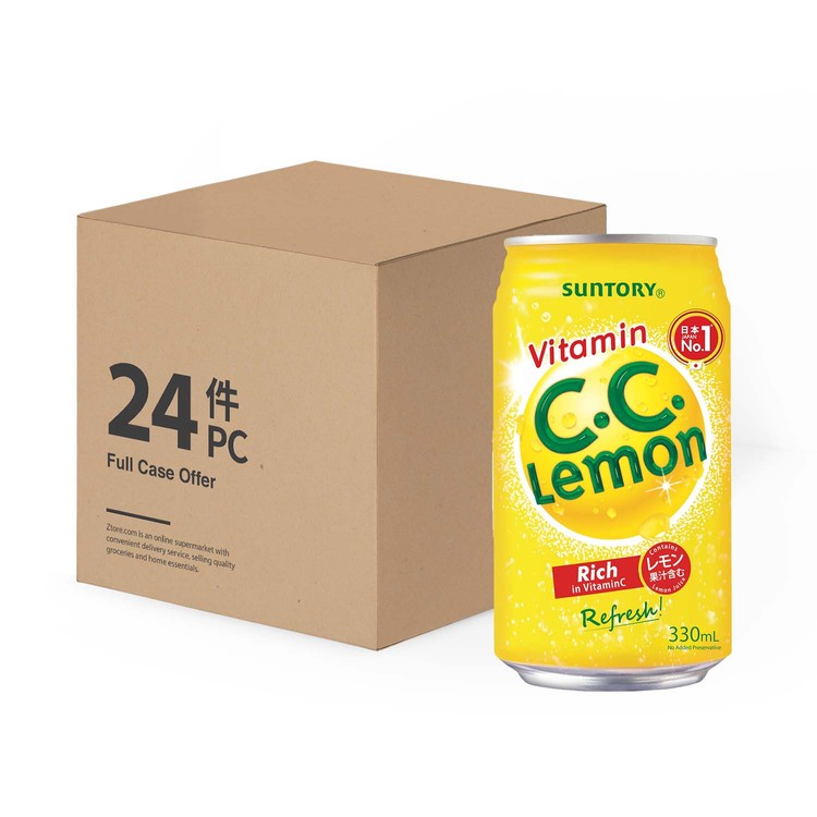 有氣檸檬味飲品-原箱 330MLX6X4