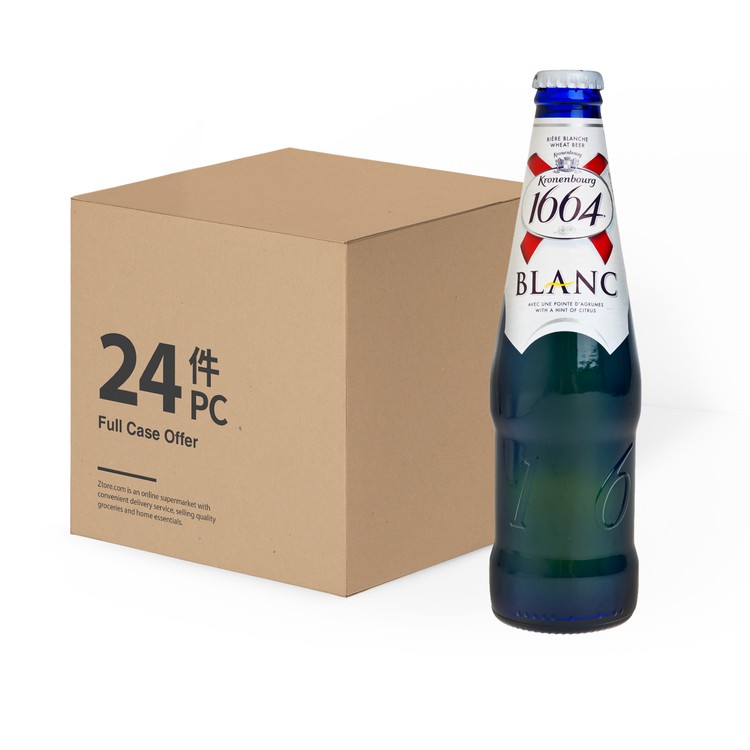 1664(平行進口) - Blanc白啤酒 (樽裝)-原箱 - 330MLX24
