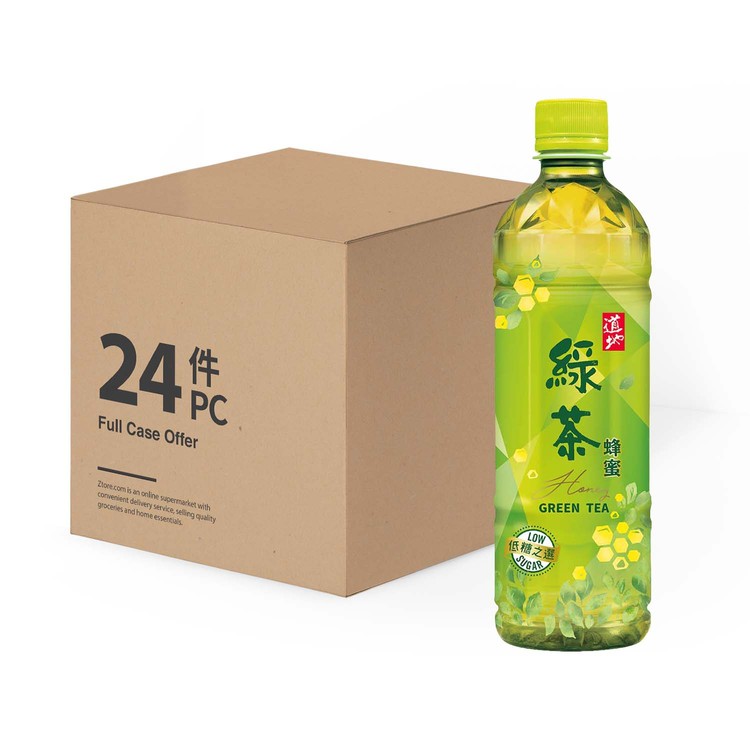 道地 - 蜂蜜綠茶-原箱 - 500MLX24