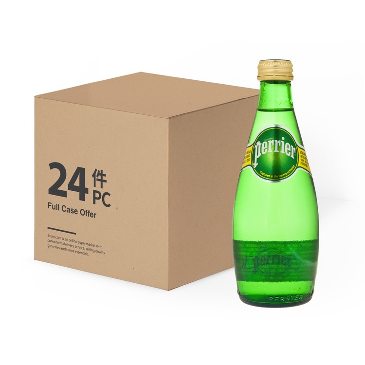 PERRIER(PARALLEL IMPORT) - SPARKLING MINERAL WATER TWIST - 330MLX4X6