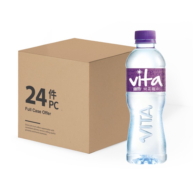 VITA 維他 - 純蒸餾水(原箱) - 430MLX24