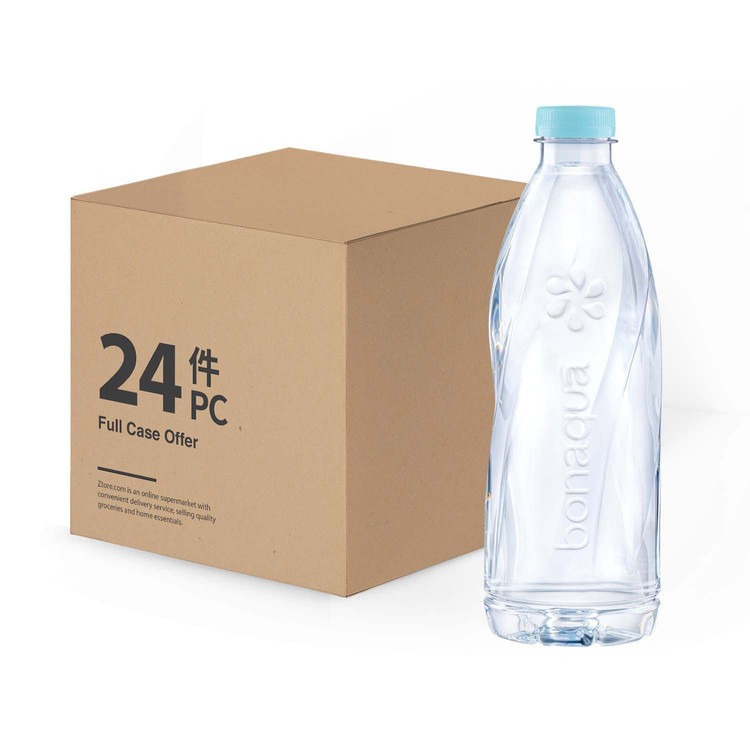 BONAQUA 飛雪 - 無招紙礦物質水-原箱 - 600MLX24