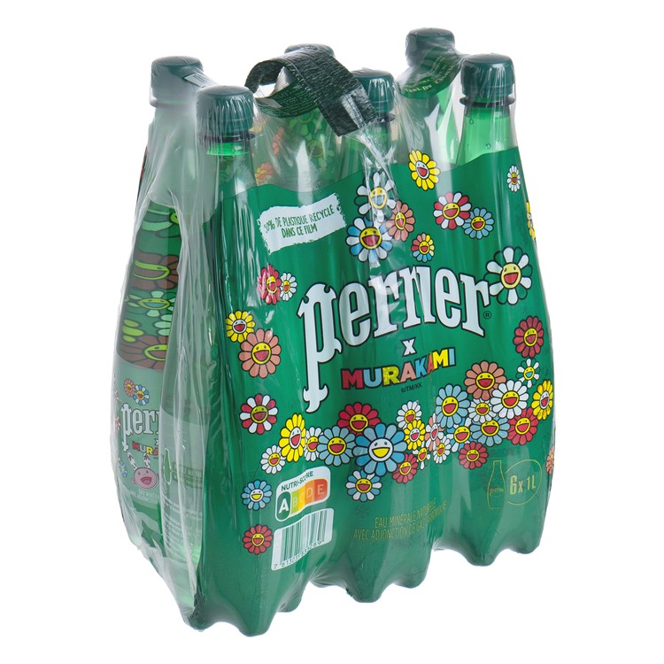 PERRIER - SPARKLING MINERAL WATER (PET) - CASE OFFER - 1LX6