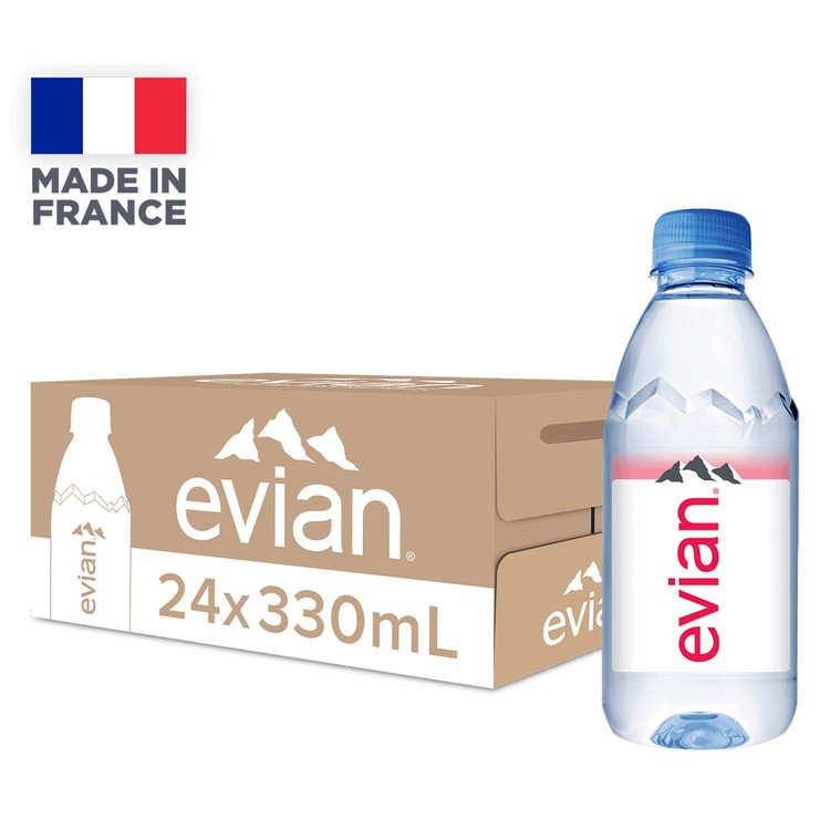 EVIAN - MINERAL WATER-CASE OFFER - 330MLX24