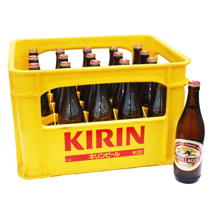 KIRIN - LAGER BEER WITH BEER BOX - CASE OFFER - 500MLX20