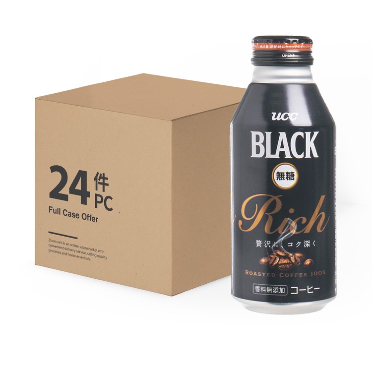UCC - SUGAR FERR BLACK COFFEE (RICH) - CASE - 375MLX24